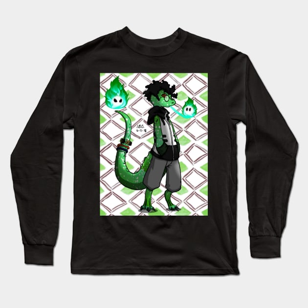 SpriteFire Dragon Long Sleeve T-Shirt by TeeJay93